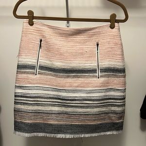 Loft Tweed Mini Skirt, size 6